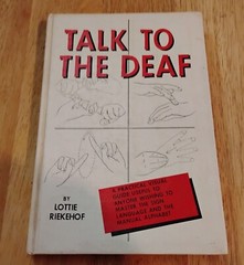 Talk to the Deaf – Guide to Sign Language – HC, Good Condition – Lottie Riekehof