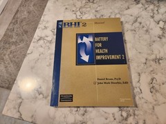 Battery For Health Improvement 2 Pearson Assessments BHI 2