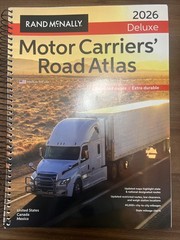 Rand Mcnally 2026 Deluxe Motor Carriers Road Atlas R0528029347