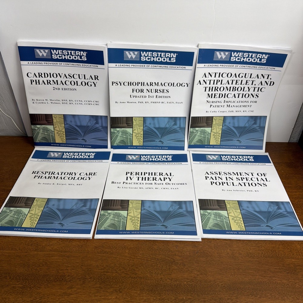 Western Schools: A Leading Provider Of Continuing Education 6 Book Bundle