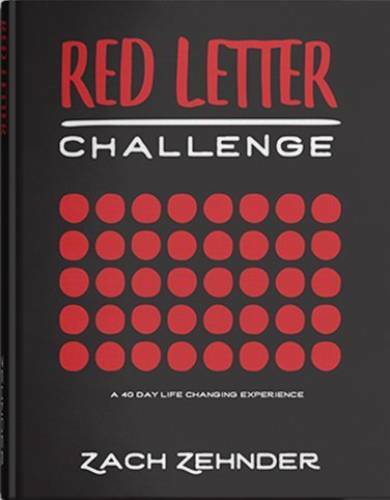 Red Letter Challenge – A 40 Day Life Changing Experience – Paperback – GOOD