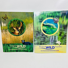 Set of 2 Project Wild Aquatic K-12 Curriculum Activity Guide Homeschool Science