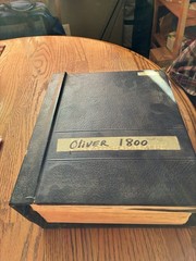 Oliver 1800 Tractor Shop Manual Plus Parts and Repair Manual Covers All Parts