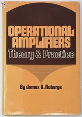 Operational Amplifiers by James K. Roberge 1975 First Edition Hardcover Book MIT