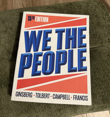 We the People 15th Edition Paperback Textbook Ginsberg et al. W. W. Norton