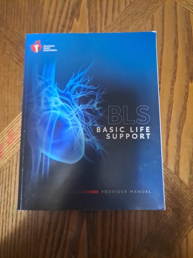 Basic Life Support Provider Manual by American Heart Association (2020, Trade…