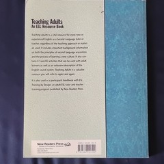 Teaching Adults: ESL Resource Book by ProLiteracy America, New Readers Press