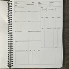 Medical Basics ICU Nursing Notebook 150 Report Templates Quick Charting Signout