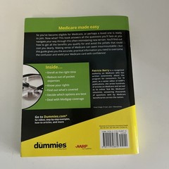 Medicare for Dummies by Patricia Barry (2018, Trade Paperback)