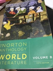 The Norton Anthology of World Literature Vol. B Fifth Edit. Paperback Book USED