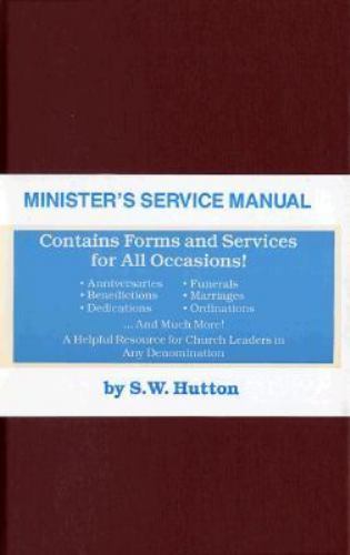 Minister’s Service Manual