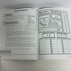 Carson Dellosa MATH Grade 5 Resource Book Interactive Notebooks Workbook