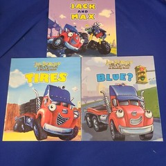 Lot of 3 Jon Scieszka’s TRUCKTOWN ON READING STREET~ # 1 + ~ Learn to Read- LN