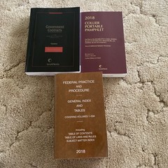 Government and federal law and rule books LEXIS-NEXIS Lot Of 3