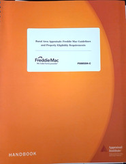 Rural Area Appraisals Freddie Mac FREE SHIPPING used mint real estate appraisal