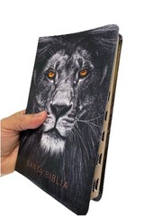 Biblia Reina Valera 1960 letra grande. Biblia Len smil piel con indice