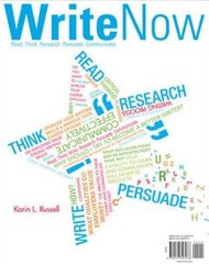Write Now – Paperback By Russell, Karin – GOOD