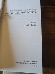 Anthology Of 20th Century British And Irish Poetry