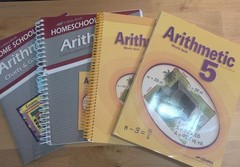 Abeka Homeschool Arithmetic 5th grade Bundle, 4th Edition