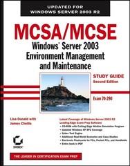 MCSA / MCSE: Windows Server 2003 Environ… by Donald, Lisa Paperback / softback