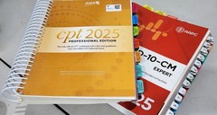 2025 PRO Bundle AMA CPT® & AAPC ICD-10-CM Code Books Fully Tabbed