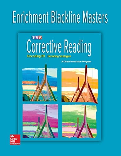 Corrective Reading Decoding Level B1, Enrichment Blackline Master (CORRECTIVE R,