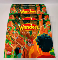 Wonders Florida Reading/Writing Workbook Grade 1 Units 2 3 4 5 Homeschool