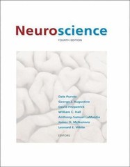 Neuroscience, Fourth Edition – Hardcover By Dale Purves – VERY GOOD