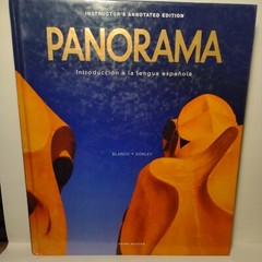 Panorama by Philip R. Donley and Jose A. Blanco (2008, 3rd Ed, Instructors Ed