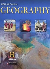 Geography: Student Edition 2012 – Hardcover, by HOLT MCDOUGAL – Very Good