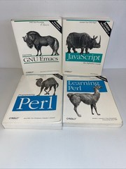 Javascript/THE DEFINITIVE GUIDE, LEARNING PERL/GNU EMACS,, PROGRAMMING PERL