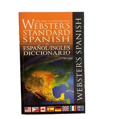 The New International Webster Standard Spanish Español Ingles Diccionario