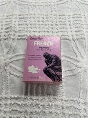 Vintage “Vis-Ed French Verbs” Set , A.V. Roche – Compact Facts Complete Set