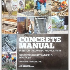 International Code Council Concrete Manual 2015 IBC ACI 318-14 HC WB