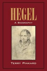 Hegel: A Biography, Pinkard, Terry, Very Good Book