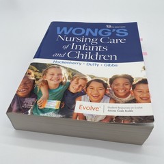 Wong’s Nursing Care of Infants & Children 2023 12th Edition PB Unused CODE