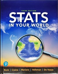 Stats in your World, Third Edition, Student Textbook, c. 2020
