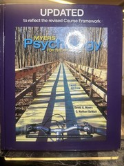 Myers Psychology AP Updated Course Framework Third Edition Scientific Biological