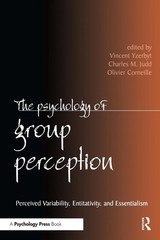 The Psychology of Group Perception by Vincent Yzerbyt (English) Paperback Book