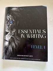 Essentials In Writing Level 1 2nd Edition Student And Teacher Workbook
