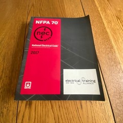 NFPA 70: National Electrical Code Book 2017 Paperback