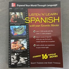 Listen ‘n’ Learn Spanish with Your Favorite Movies (Soft Cover 2010) S. Thomas