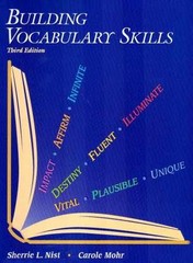 Building Vocabulary Skills – Paperback, by Mohr Carole – Very Good o