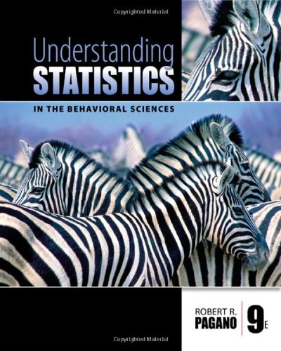 Understanding Statistics In the Behavioral Sciences Robert R Pagano