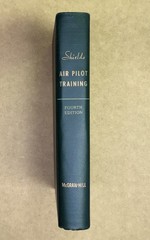 Vintage 1952 Air Pilot Training by Shields 4th Edition HC