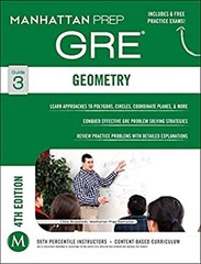 GRE Geometry Paperback Manhattan Prep