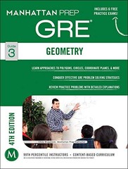 GRE GEOMETRY (MANHATTAN PREP GRE STRATEGY GUIDES) **BRAND NEW**