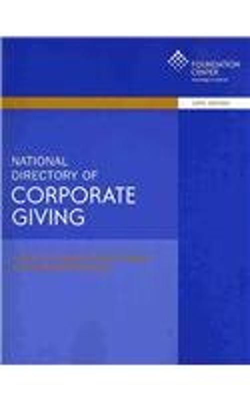 National Directory of Corporate Giving Paperback