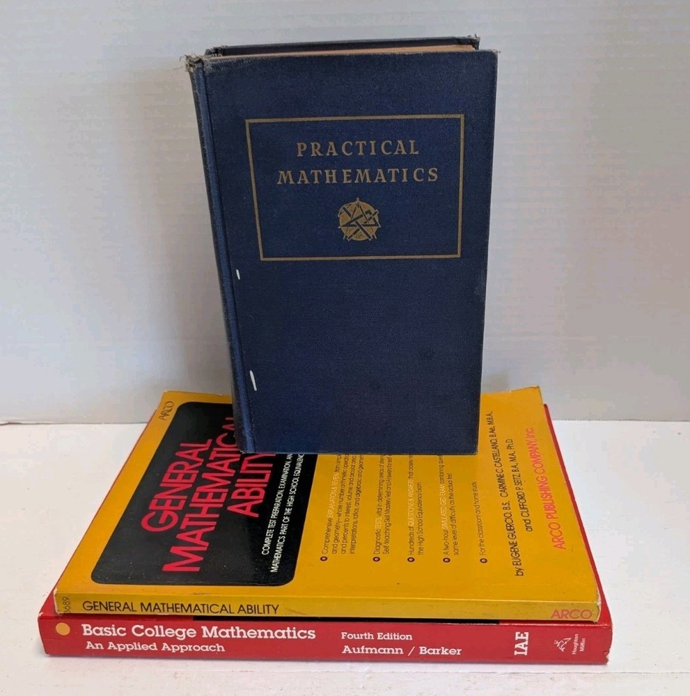 Mathematics Book Bundle – 3 Classic Titles