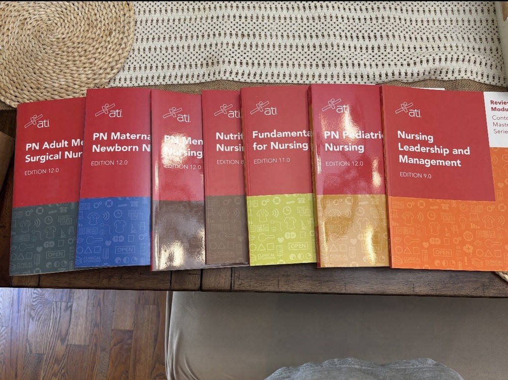 ATI PN Student Box Edition 9.0 New/Like New Content Mastery Series Review Module
